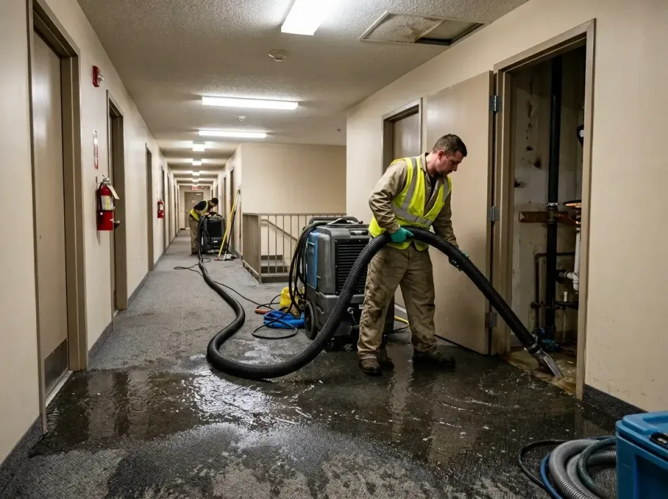 multi-unit-apartment-hallway-f-005 — frequently asked questions, Emergency Burst Pipe Water Extraction & Removal in Elmira H…